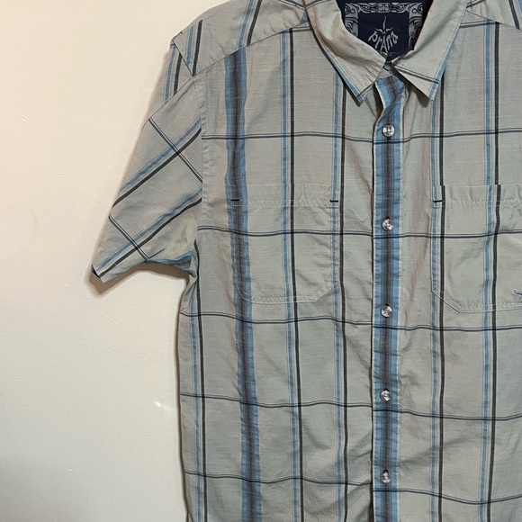 prAna Button Down Shirt Sz Med - Picture 3 of 6